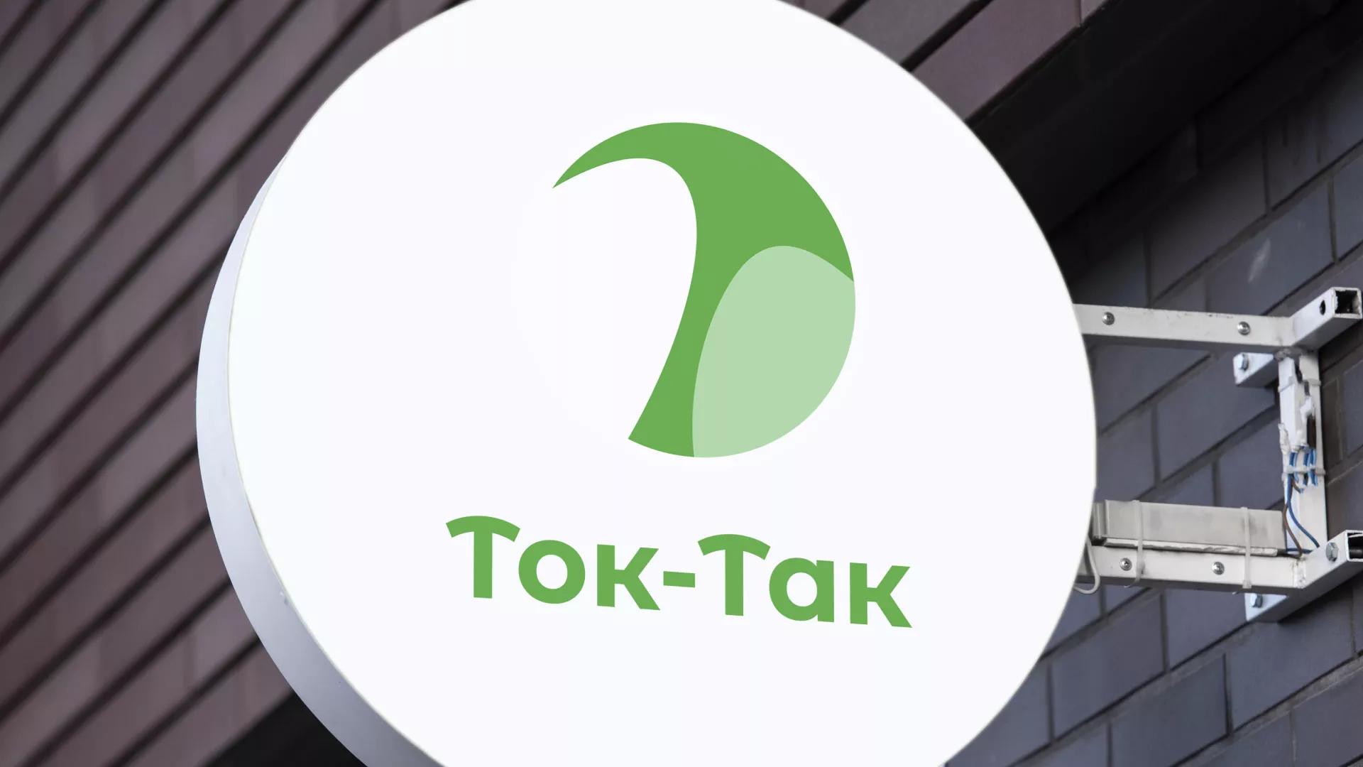 Разработка логотипа аутсорсинговой компании «Ток-Так» в Реутове